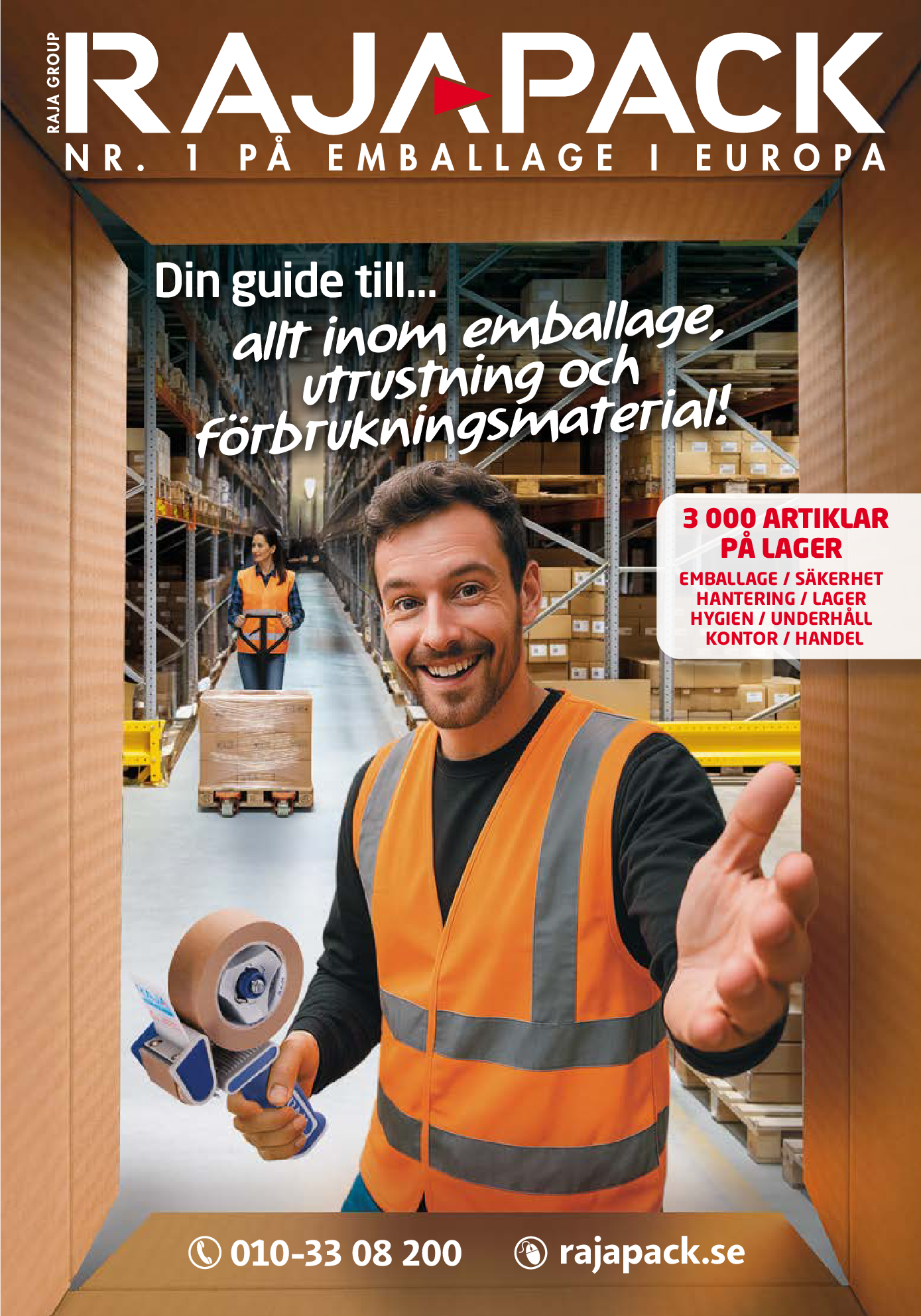 RAJA’s huvudkatalog